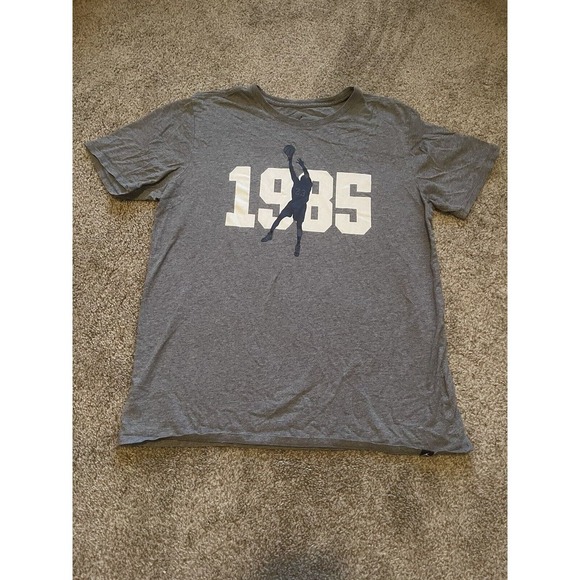 Air Jordan Other - Michael Jordan 1985 Shirt Men’s Size Large Grey Authentic Air Jordan